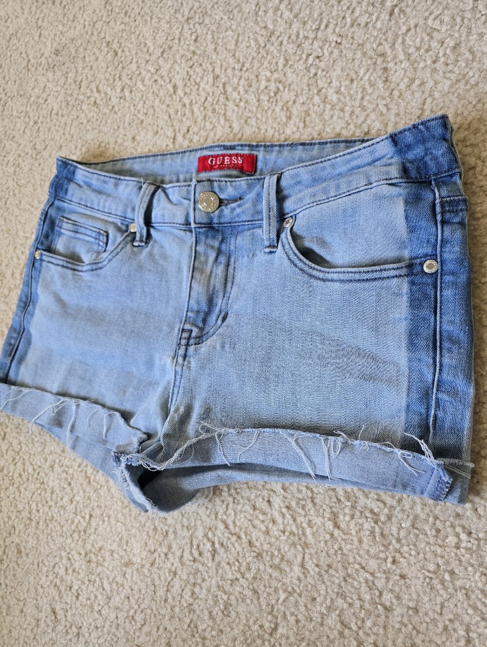 Guess Denim Shorts Womens Size 27